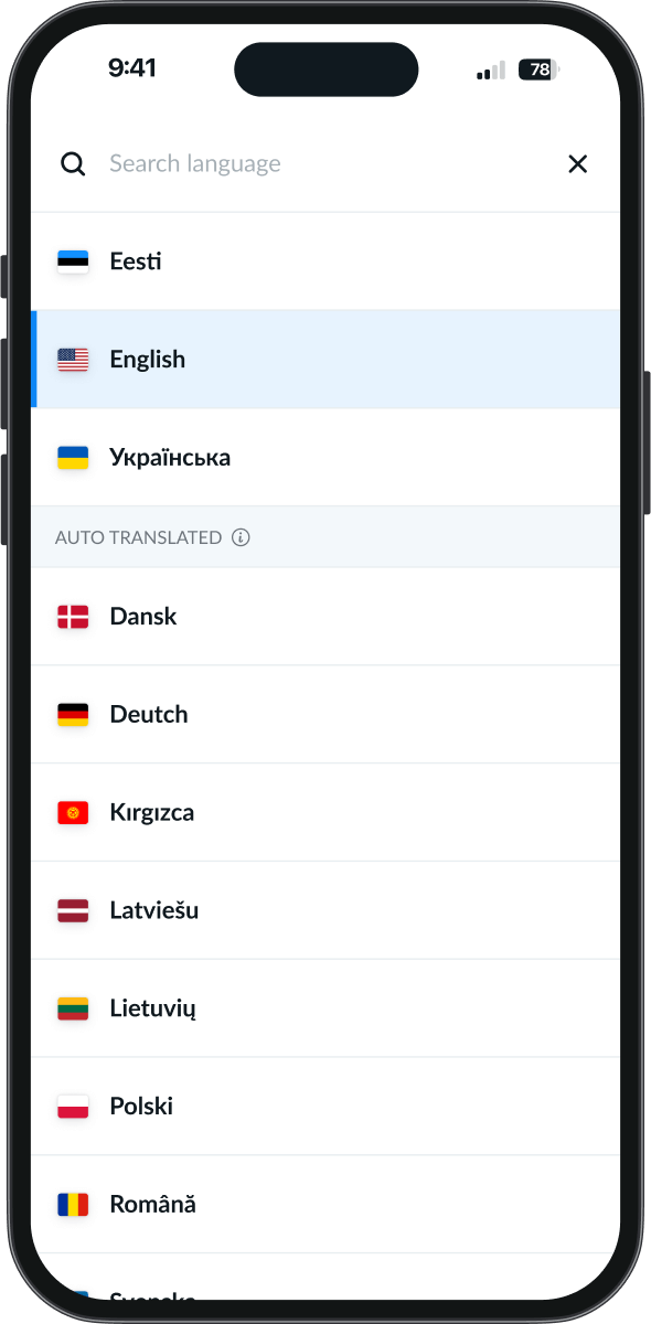 Многоязыковая поддержка Remato