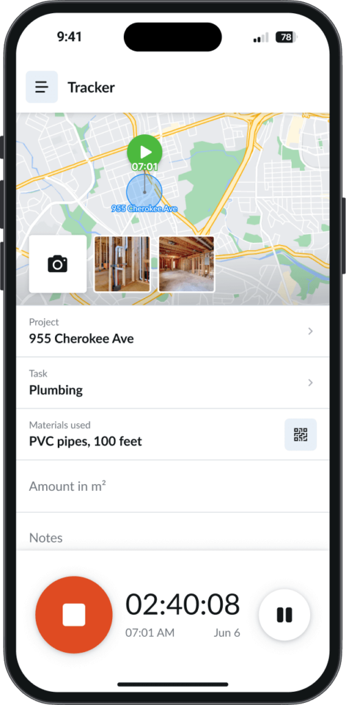 Reliable Construction Time Tracking for Crews | Remato