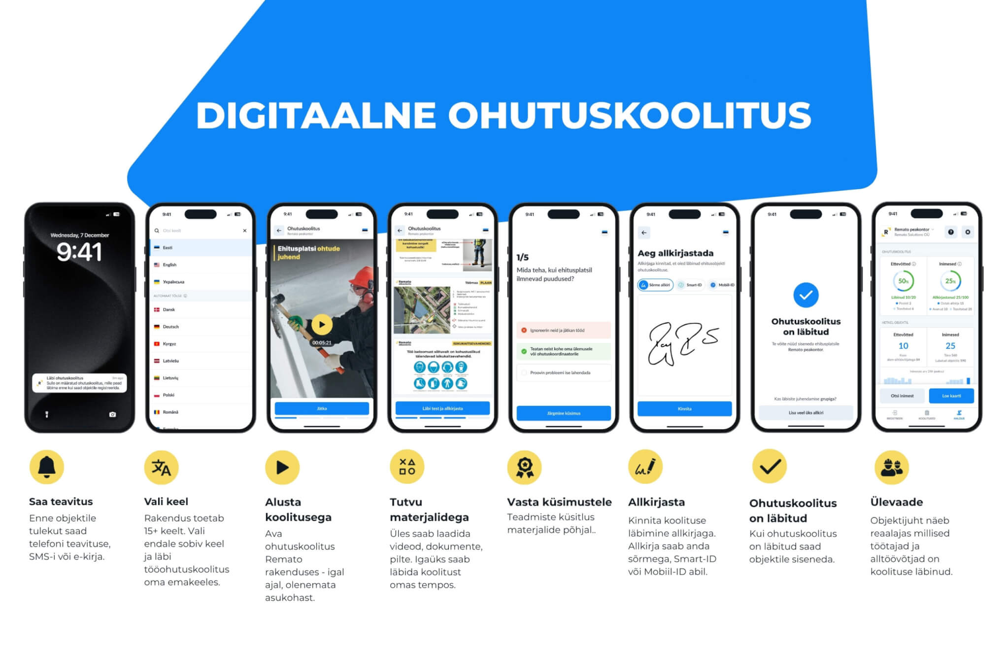 Digitaalne vs paberil ohutuskoolitus